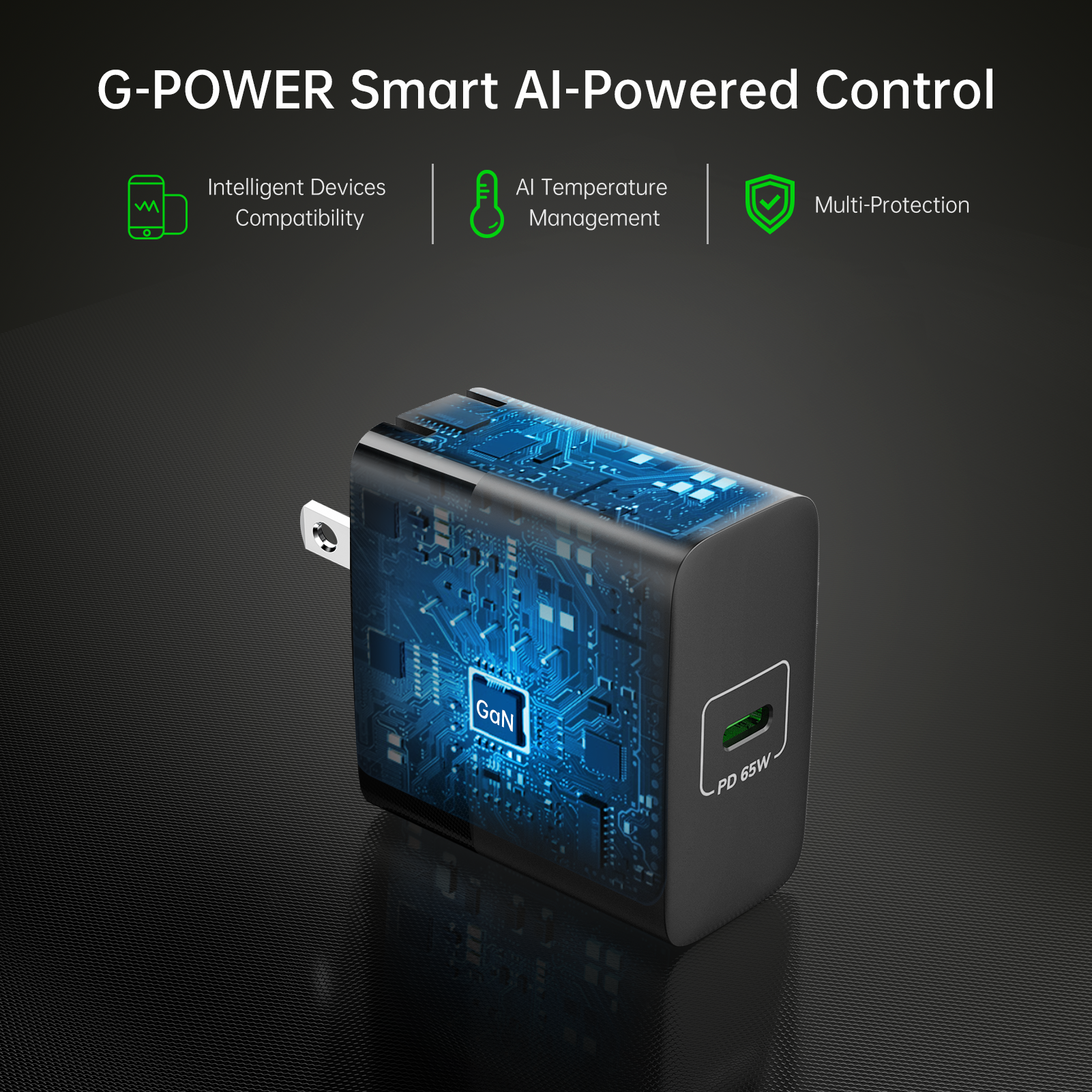 G-POWER Pulse 65 GaN Charger PD 65W